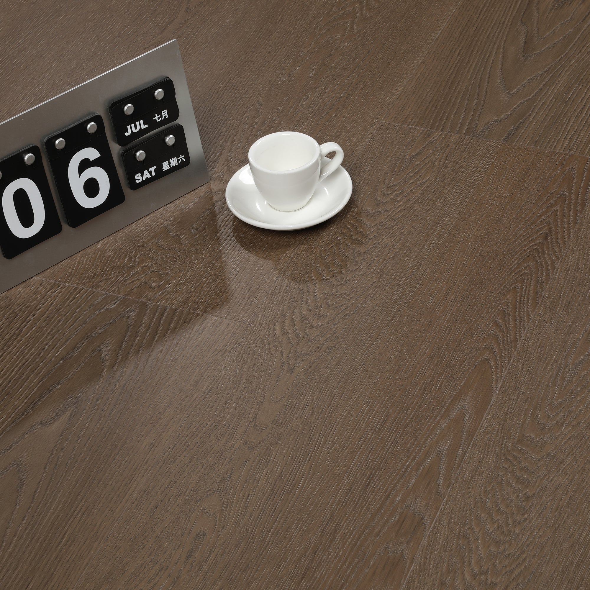 6mm ABA Walnut Whisper SPC rigid core flooring - 8806